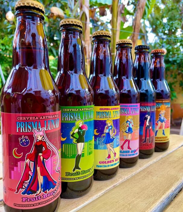 Fruity beers; Prisma Lunar, the beer inspired by 'Sailor Moon' to toast in the name of the moon