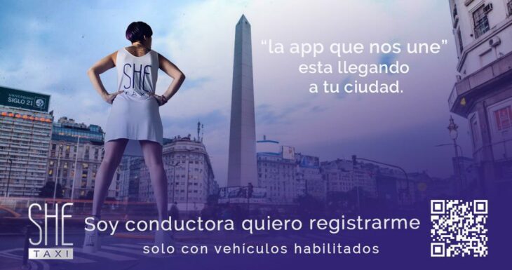 App de taxis She ;She Taxi, la app en la que choferes mujeres te llevan a tu destino