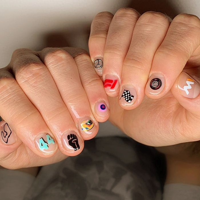 15 Ideas para pintarle las uñas a tu novio o mejor amigo