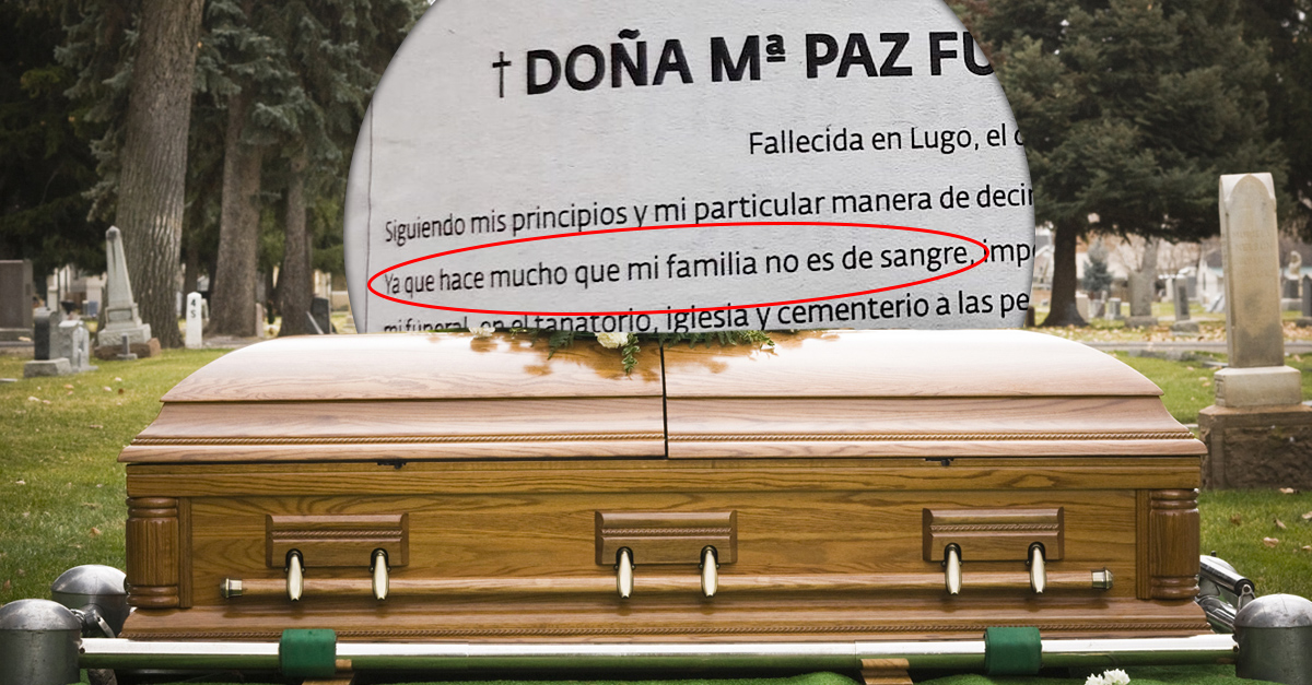 Mujer se vuelve viral al invitar solo 15 personas a funeral