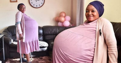 Mujer da a luz a 10 bebés después de que los doctores le dijeran que serían 6