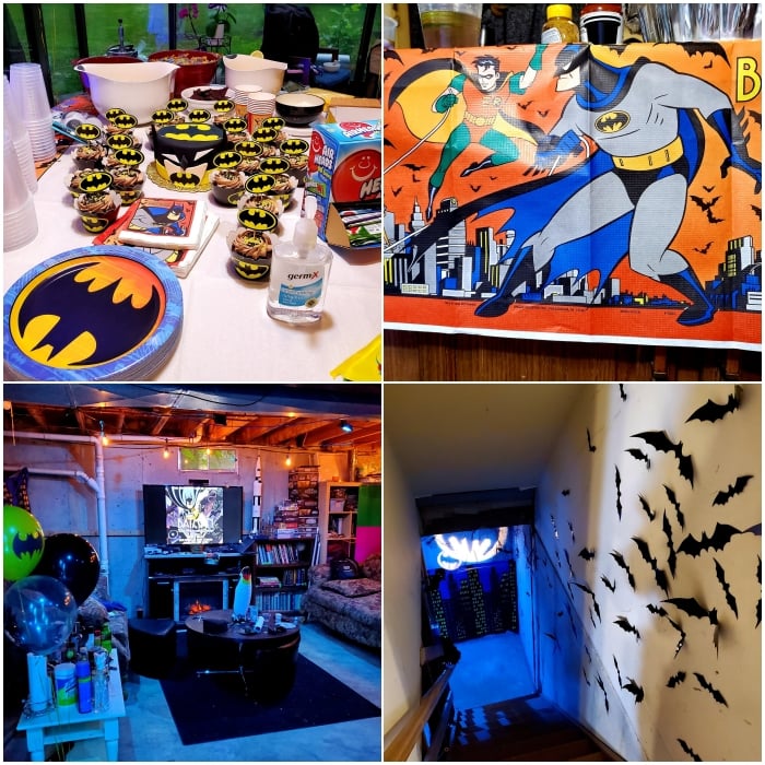 Chico organiza fiesta de cumpleaños de Batman para su novia