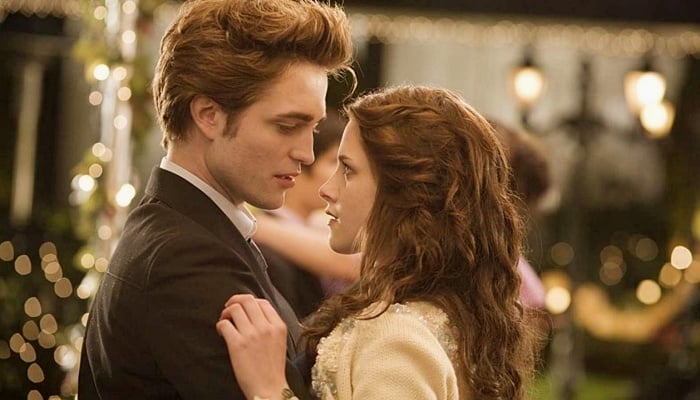 Bella y Edward en Crepúsculo
