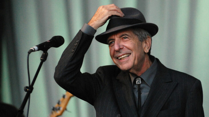 Leonard Cohen ;10 Celebridades que cayeron en bancarrota después de ser millonarios