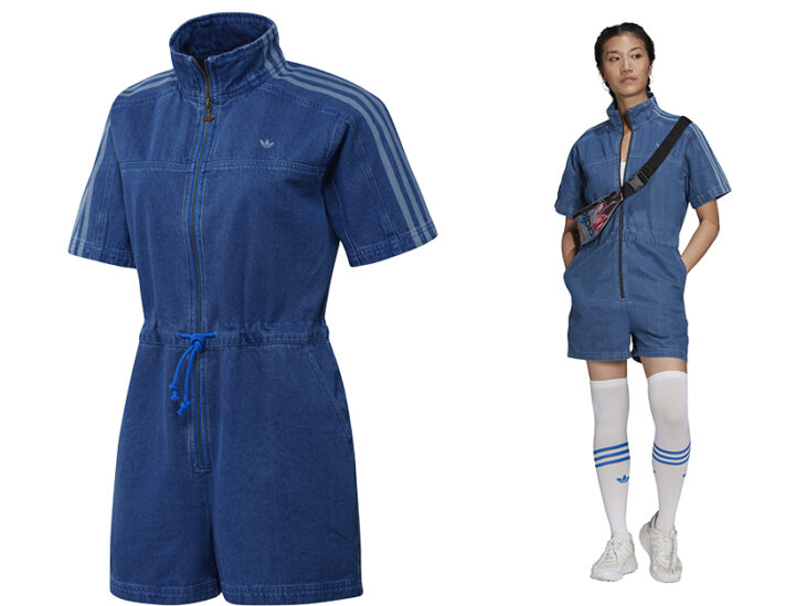 Denim jumpsuit by Adidas 