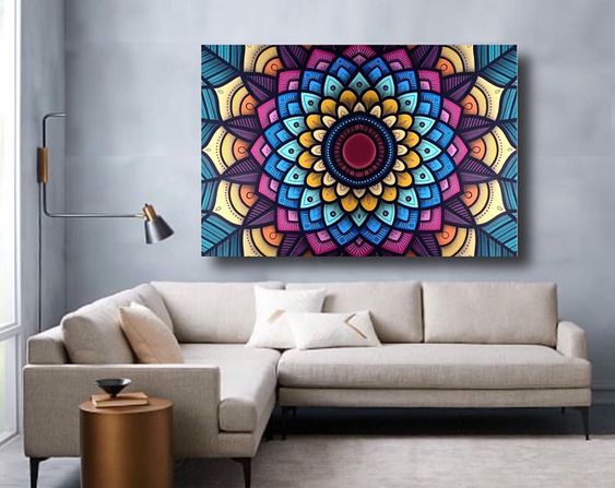 Decorative mandalas for a room 