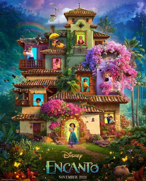 Escena promocional de la película Encanto; Disney le canta a Colombia en el primer teaser tráiler de la película 'Encanto'