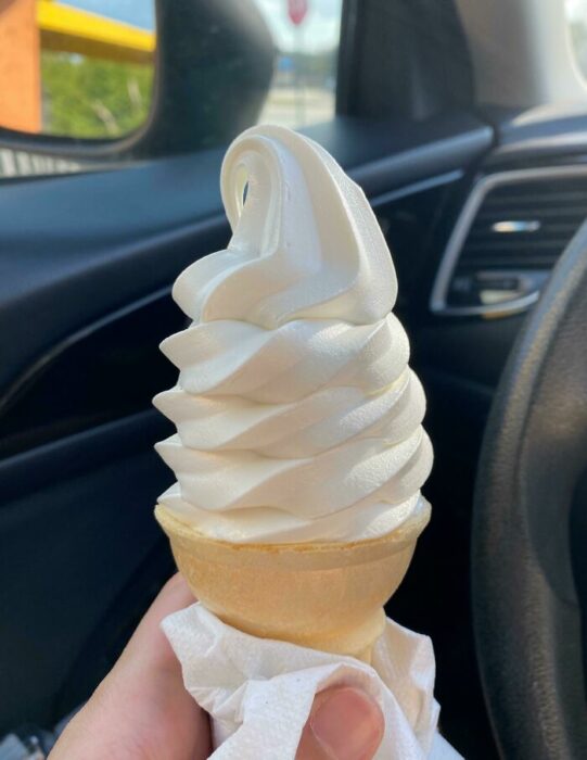 Helado de vainilla ;Estas fotos de comida perfecta te harán romper la dieta (22)