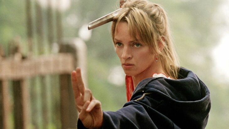 Uma Thurman as Beatrix Bidox en Kill Bill 