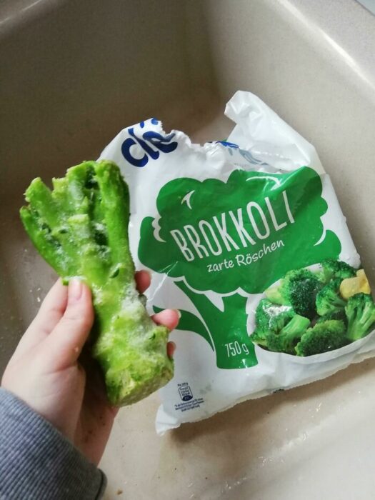 Broccoli; people who were scammed into buying fast food