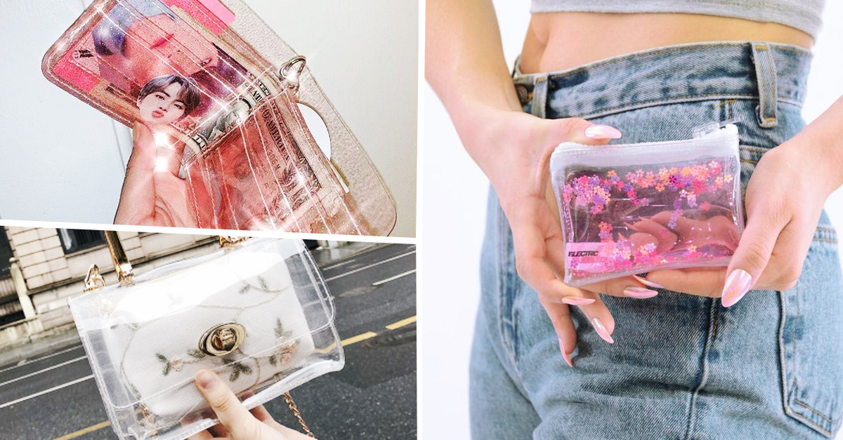 13 Bolsos transparentes perfectos para esta temporada de lluvia