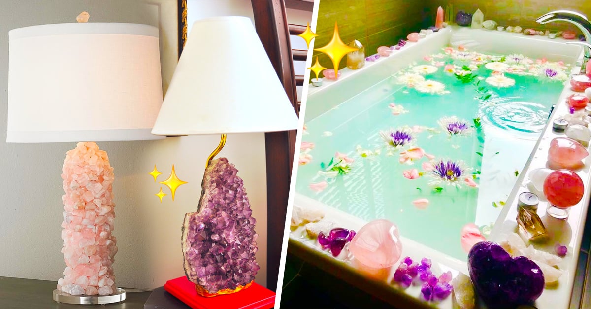 Ideas para decorar tu habitación con cuarzos  Decoración de cristal,  Piedras y cristales, Decoración espiritual