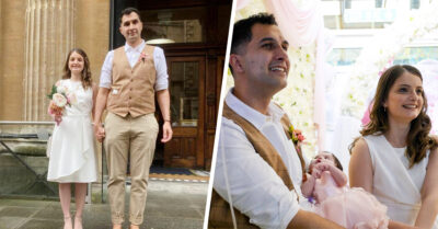 Pareja se casa en hospital para que su hija enferma fuera dama de honor