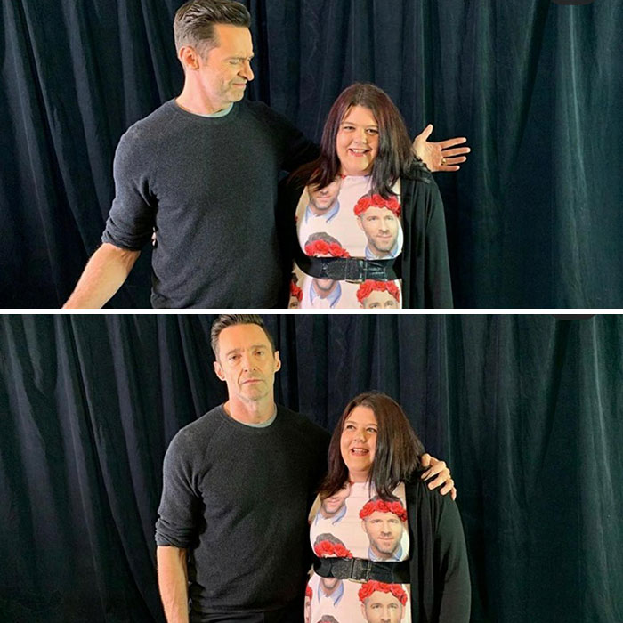 Hugh Jackman; 18 People Who Met Their Favorite Celebrities By Chance