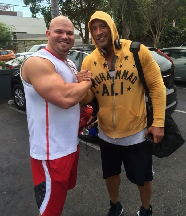 Dwayne Johnson; 18 People Who Met Their Favorite Celebrities By Chance