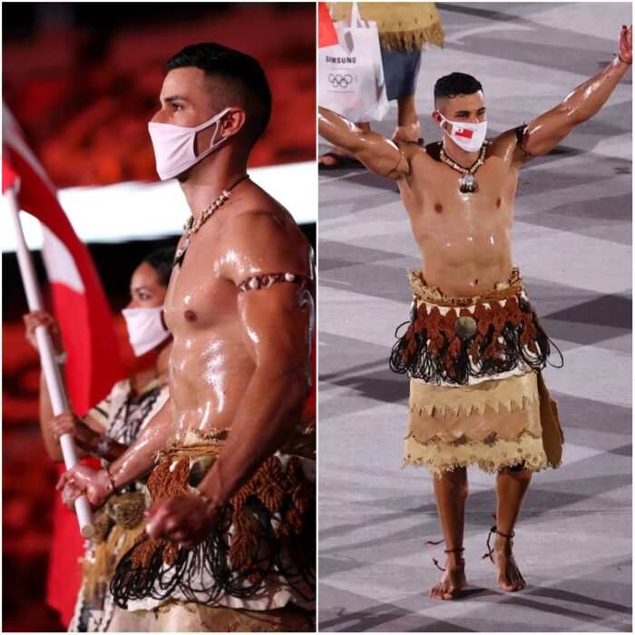 Pita Taufatofua; Tokio 2020 Así se vive la inauguración de los Juegos Olímpicos