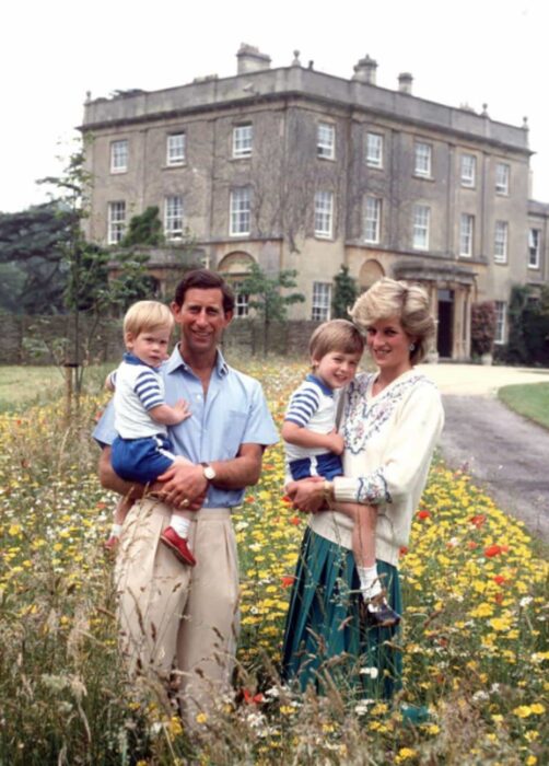 Royal children wearing very similar dresses 