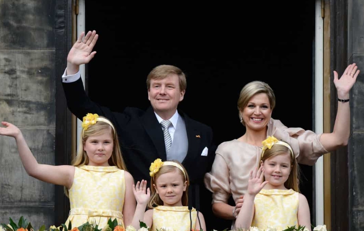 Royal children wearing very similar dresses 