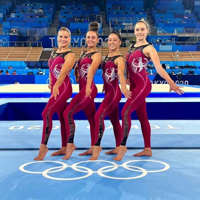 atletas alemanas Kim Bui, Pauline Schaefer, Sarah Voss y Elisabeth Seitz