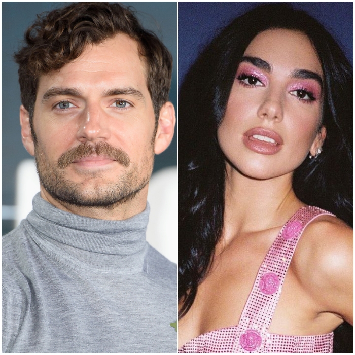 Henry Cavill y Dua Lipa