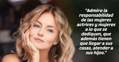 ‘Admiro a las mamás, pero yo no quiero’: Angelique Boyer no desea convertirse en madre