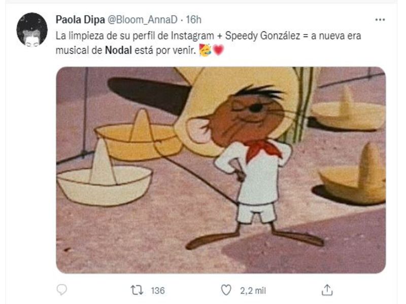 Meme de Nodal ;Belinda y Nodal podrían haber dado fin a su relación y se desatan lo memes en redes