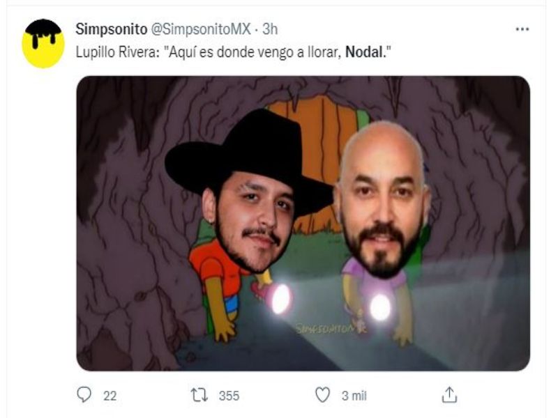 Meme de Lupillo y Nodal ;Belinda y Nodal podrían haber dado fin a su relación y se desatan lo memes en redes