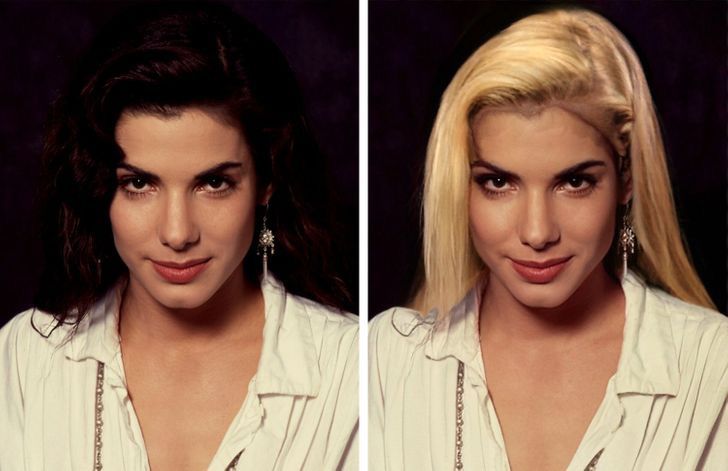 Famosas antes y después de un cambio de look moderno 