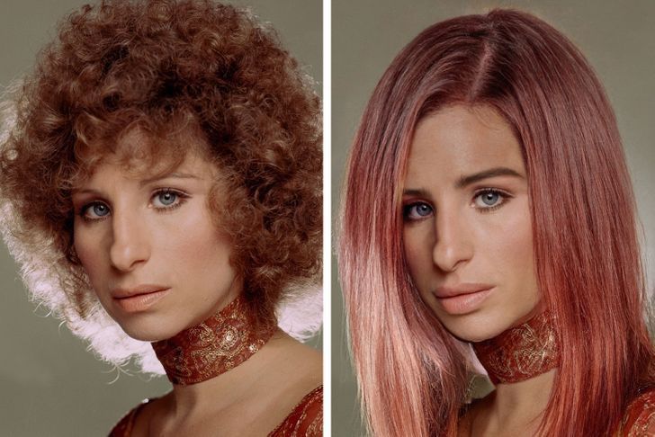 Famous before and after a modern look makeover 