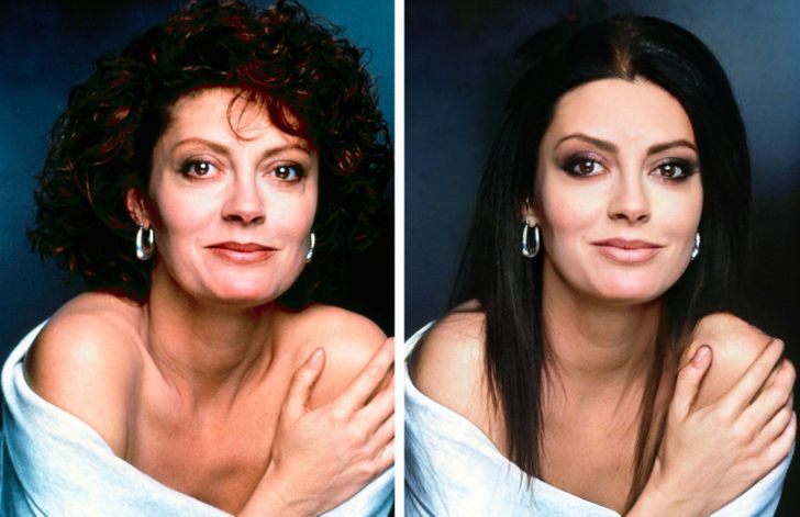 Famous before and after a modern look makeover 