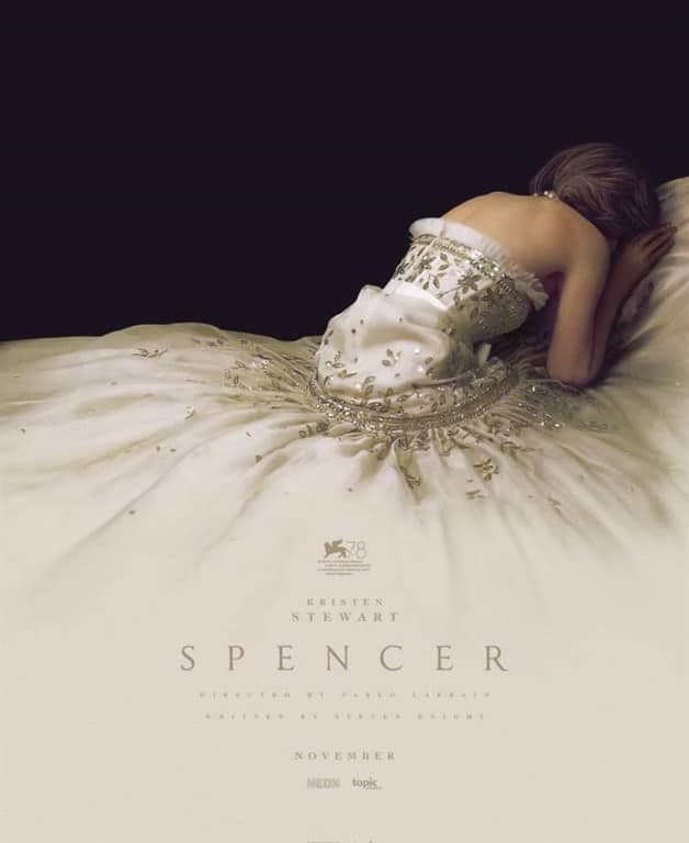 Poster oficial; Kristen Stewart se pone en la piel de Lady Di en el nuevo poster de 'Spencer