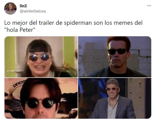 Meme en twitter ;Marvel revela el tráiler de 'Spider-Man: sin camino a casa' y desata memisa 