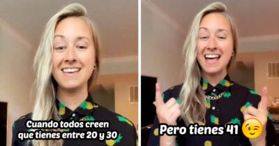 Mujer de 41 años afirma que el secreto de su juventud está en ignorar a los hombres