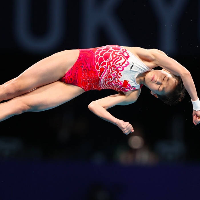 Quan Hongchan, the 14yearold girl who won a gold medal so she could