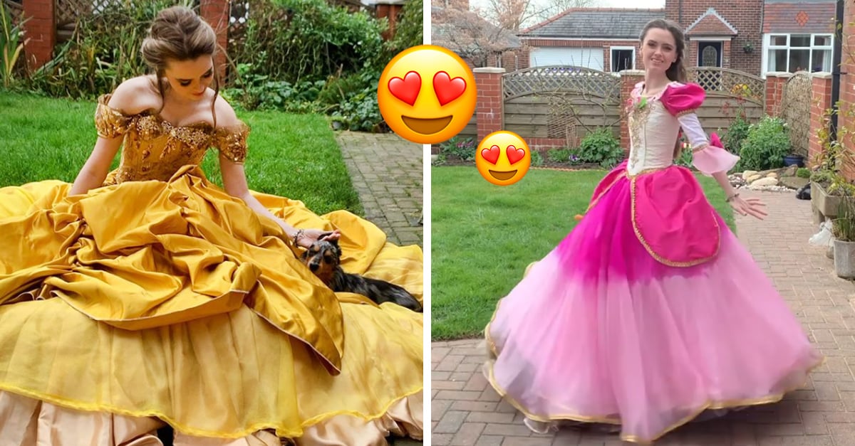 Recrea los vestidos más famosos de princesas Disney y Barbie