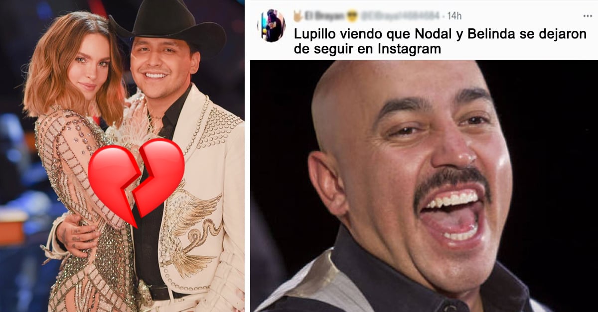 Supuesta ruptura de Belinda y Nodal desata memisa en redes