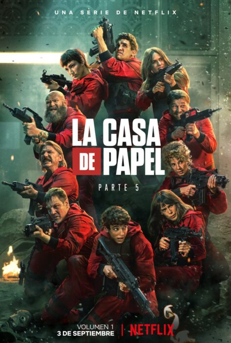 Poster casa de papel 