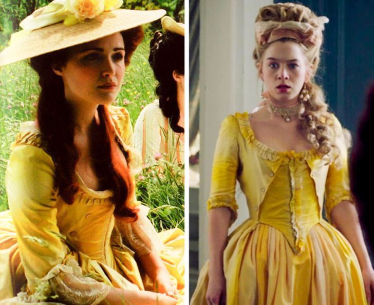 Costume repetition in different Hollywood productions