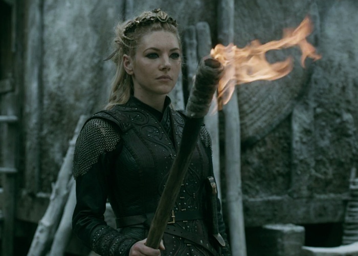 Lagertha en serie Vikings