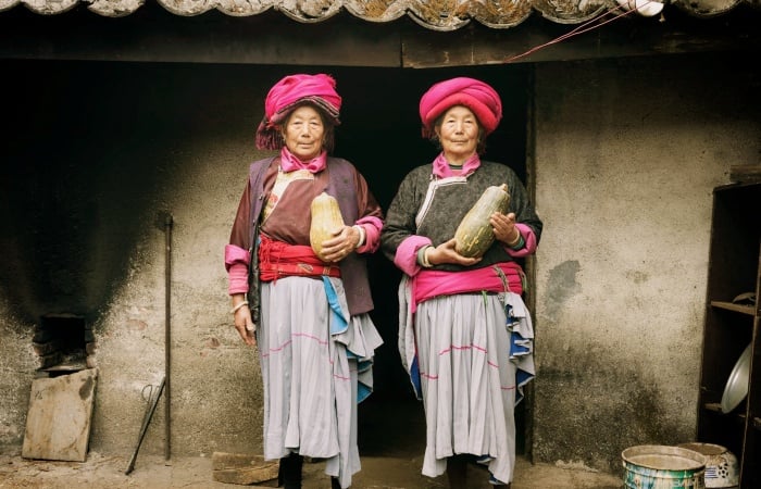 mujeres de la comunidad Mosuo