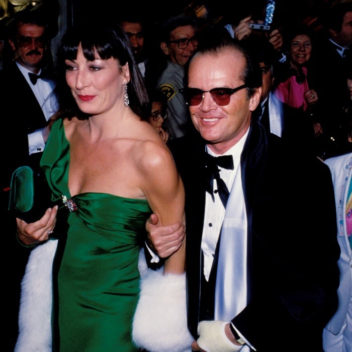Jack Nicholson y Anjelica Huston