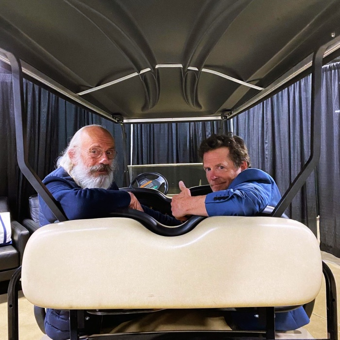 Michael J. Fox y Christopher Lloyd