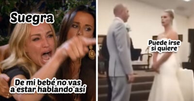 Suegra interrumpe la boda de su hijo para dejar en claro que ‘él no tiene defectos’