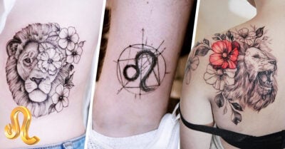 16 Tatuajes increíbles para todas las chicas leo que aman tomar riesgos