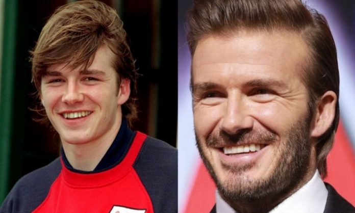 David Beckham; 13 Famosos que le deben su hermosa sonrisa al dentista