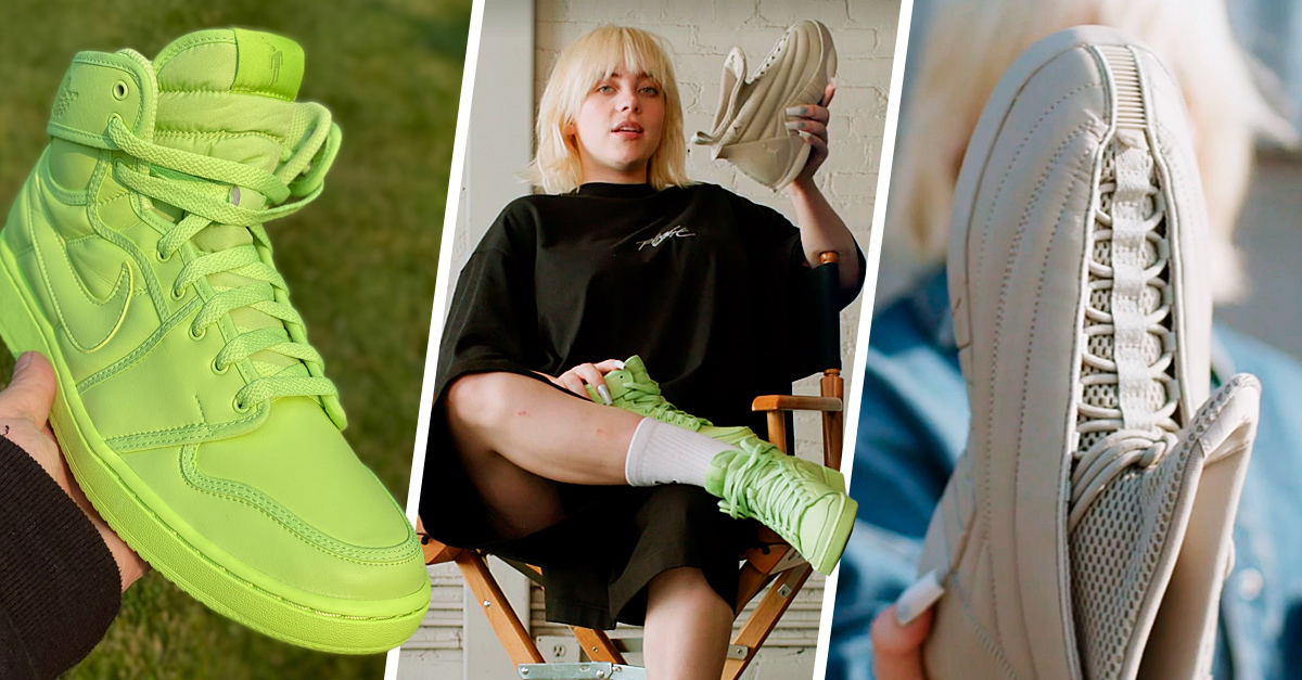 Billie lanza nueva línea de tenis Jordan junto a Nike