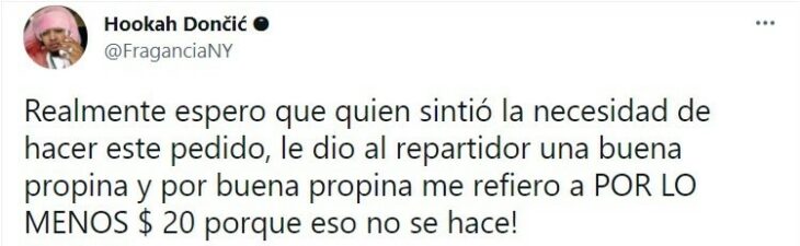 Tuit; Buscan a repartidor que luchó contra la inundación para entregar su pedido y darle una fortuna