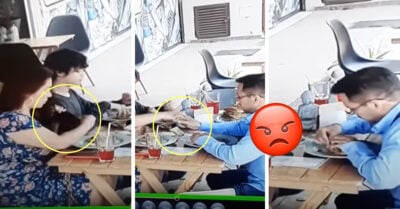 ¡Ya nos exhibiste! Familia es grabada poniendo cabellos en la comida del restaurante para no pagar