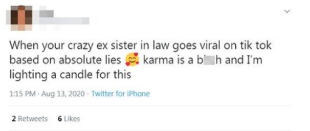 Comment on twitter about girl who told how her mother-in-law ruined her wedding 