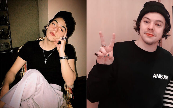 Chico boliviano identico a Harry Styles 